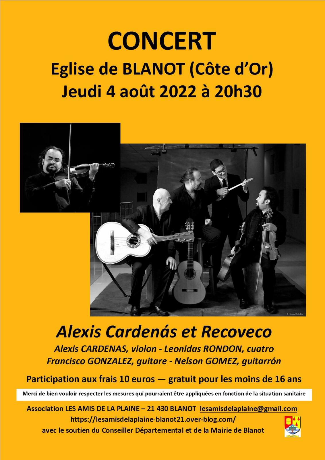 affiche concert