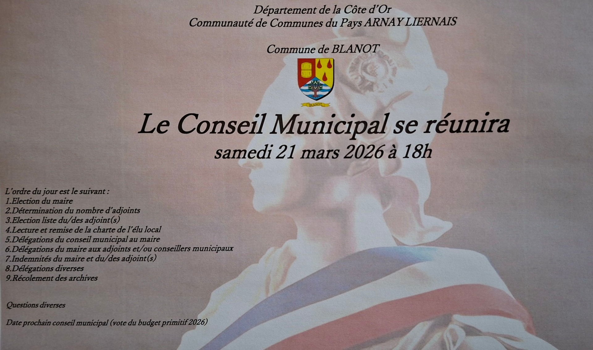 conseil municipal